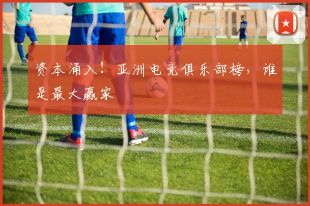 资本涌入!亚洲电竞俱乐部榜,谁是最大赢家
